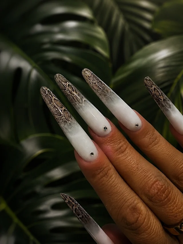 New nails, jungle edition 🐍🌿
Ti izberes dizajn, jaz ti ga prerisem na nohte.
📍Ljubljana
Termini prosti od septembra dalje
.
.
.
.
.
.
.
#bestnailsinljubljana #ljubljana #nailsljubljana #nohtiljubljana #nailstagram