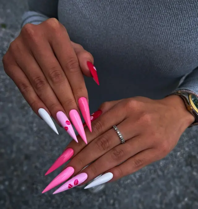 Fifty shades of pink 🩷
.
.
.
.
.
 @ritzynails_slovenija 
.
.
.
.
.
.
.
.
.
.
.#stilettonails #pinknails #summernaildesign #nailsnailsnails #nailsart #nailsofinstagram #nailstyle #nailsonfleek #nailoftheday #nailsaddict #nailsslovenia #nailstoinspire #nohtiljubljana #ljubljana #posaljsevanjenohtov #gelnohti